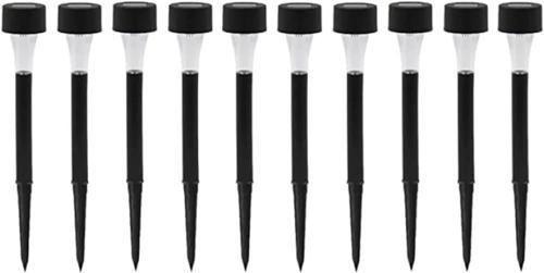 MDB Güneş Enerjili Bahçe Lambası Plastik Saplama 10lu Set