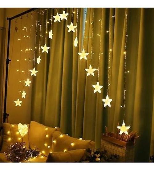 MDB Yıldız Perde Led Çarpraz