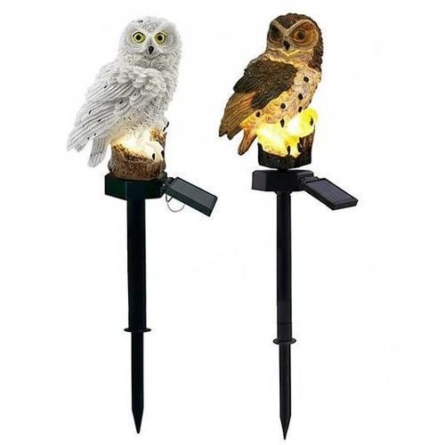 MDB Baykuş Şeklinde Güneş Enerjili Kazıklı Bahçe Aydınlatma S-18