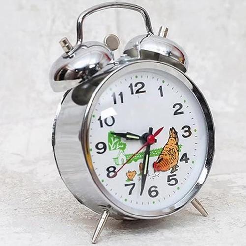 MDB Nostaljik Kurmalı Horozlu Çalar Saat Büyük Boy