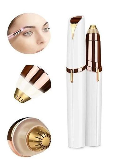 MDB İnce Uçlu Yüz İçin Tüy Kıl Alıcı Kaş Bıyık Epilasyon Aleti Pilli