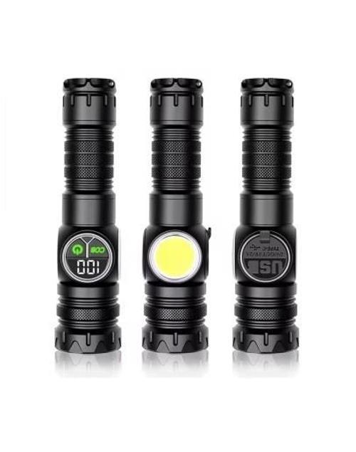 9 MOD ŞARJLI KAMP LAMBASI EL FENERİ