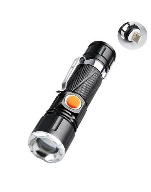 P50 LED ŞARJLI MIKNATISLI USB EL FENERİ