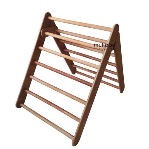 Peak Katlanabilir Ahşap Tırmanma Merdiveni Pikler Üçgeni