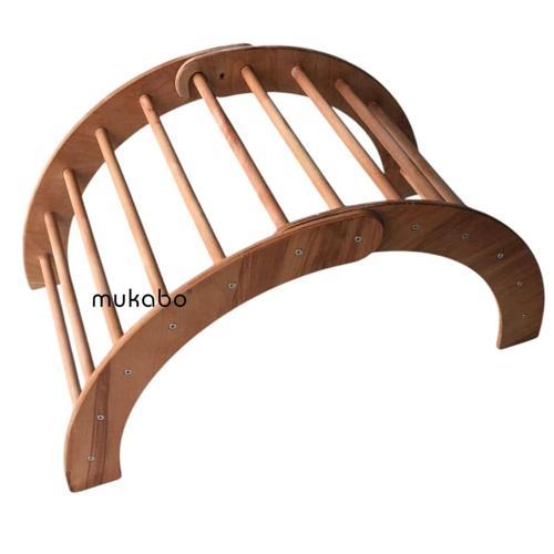 Jump Katlanabilir Ahşap Pikler Halkası Tırmanma Merdiveni