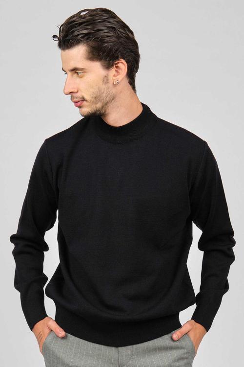 Erkek Yün Kazak 4538100 Lacivert