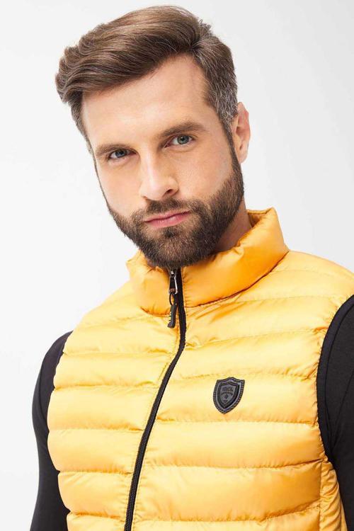 Erkek Fermuarlı Şişme Yelek 20731188 Hardal