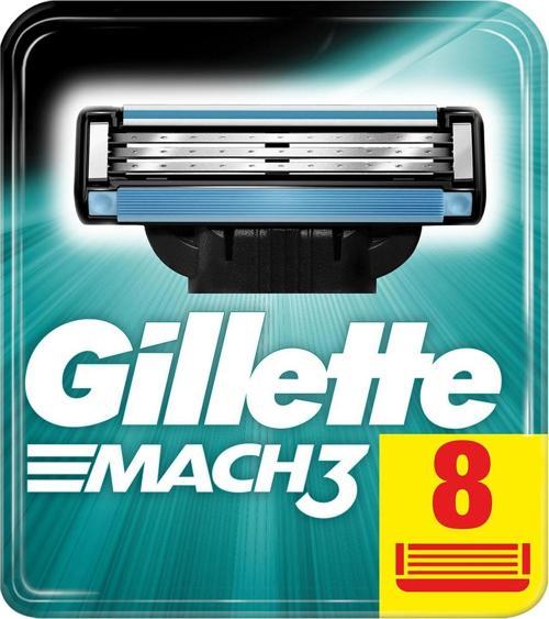 Mach3 Yedek Tıraş Bıçağı 8'li