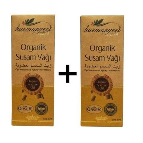 Organik Susam Yağı 100 ml 2 Adet