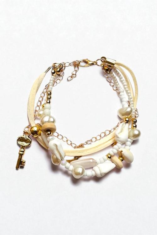 ETNİK BOHEM ÇOKLU BİLEKLİK DOĞALTAŞ