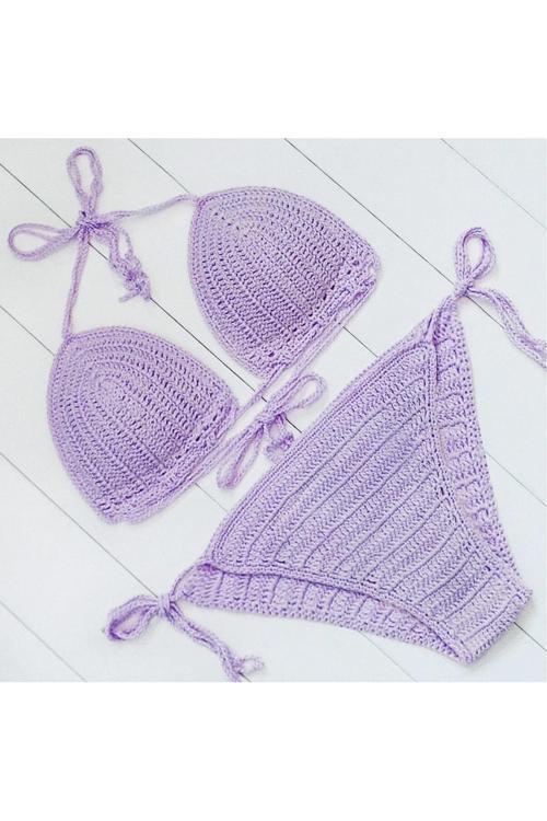 Tığ Örgü Bikini Takım