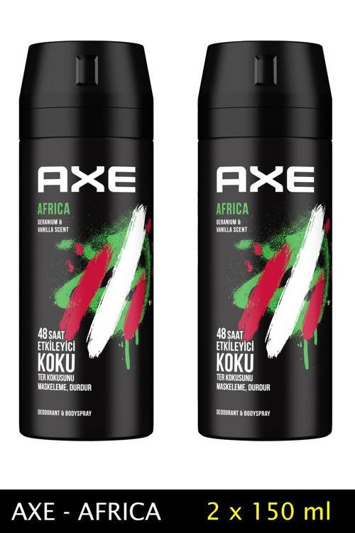 2 Adet Axe Africa Erkek Deodorant Sprey 150 ml