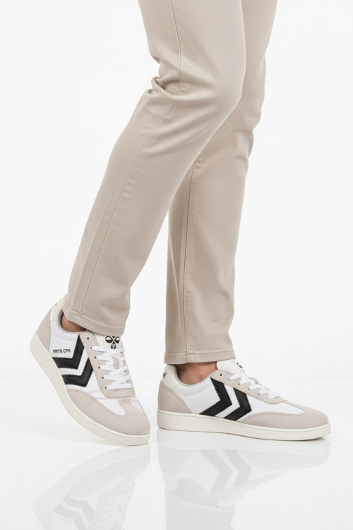 Beyaz Kaymaz Süet Detaylı Esnek Hafif Unisex Sneaker 227912 VM78 CPH RS