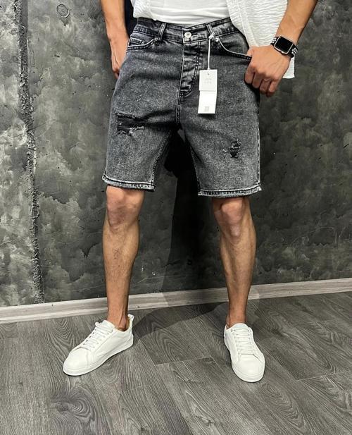 Griffin Denim Rahat Kalıp Slim Fit Erkek Kot Şort