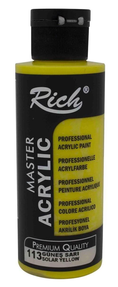 Akrilik Boya 120 cc. 113 Güneş Sarı