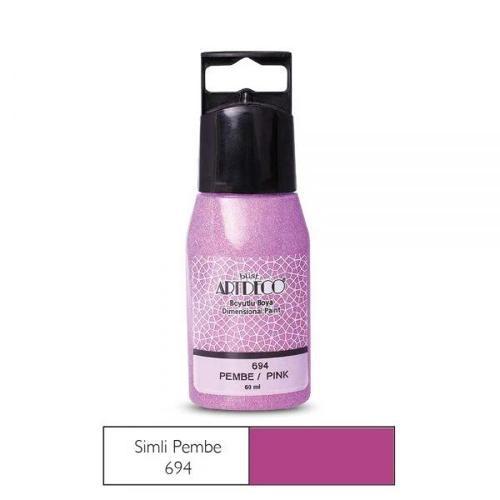 Simli Boyutlu Boya 60 ml. 694 PEMBE