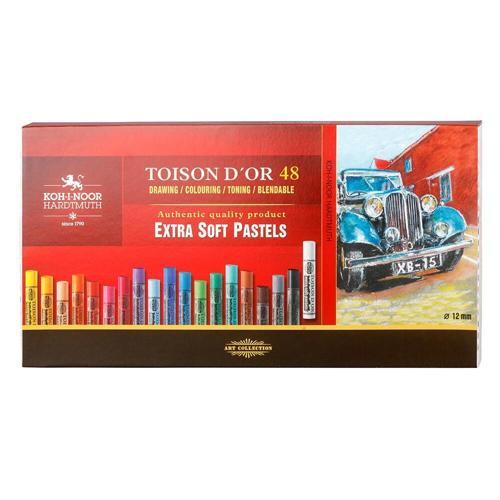 Toison D'or Extra Soft Pastel Boya Seti (Kalın) 48 Renk