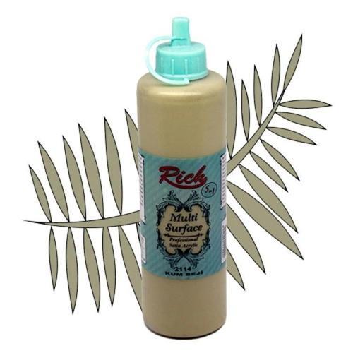 Multi Surface Her Yüzey İçin Akrilik Boya 500 cc. 2114 KUM BEJİ
