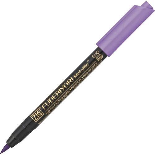 Fudebiyori Metallic Brush Pen Yaldızlı Fırça Uçlu Marker Kalem VIOLET