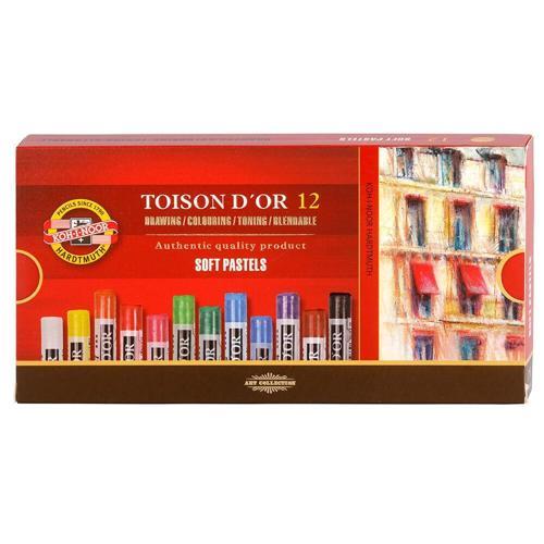 Toison D'or Soft Pastel Boya Seti 12 Renk