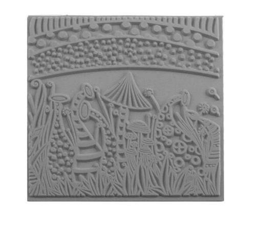 Texture Plate Silikon Polimer Kil Desen ve Doku Kalıbı 9x9 cm. NATURE