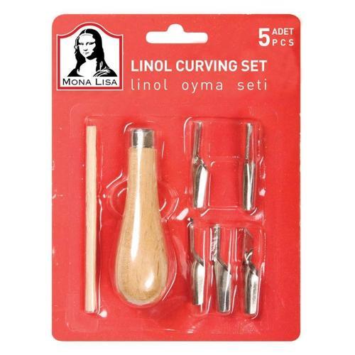 Mona Lisa Oyma Bıçağı Seti 5'li