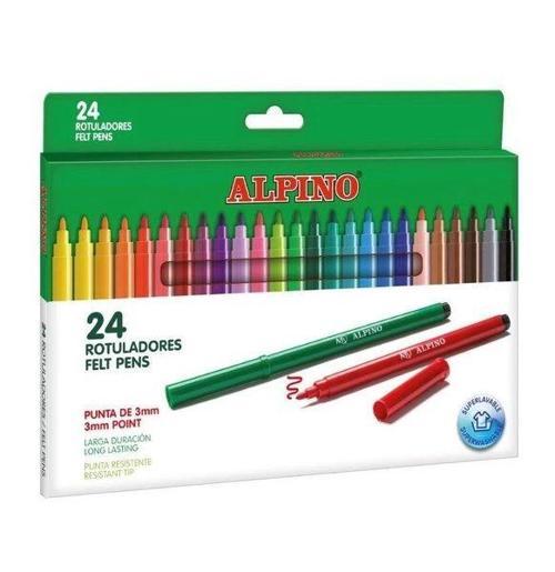 Keçeli Boya Kalemi 24 Renk