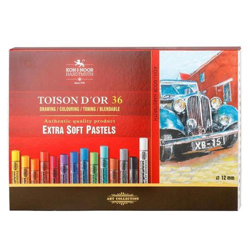 Toison D'or Extra Soft Pastel Boya Seti (Kalın) 36 Renk