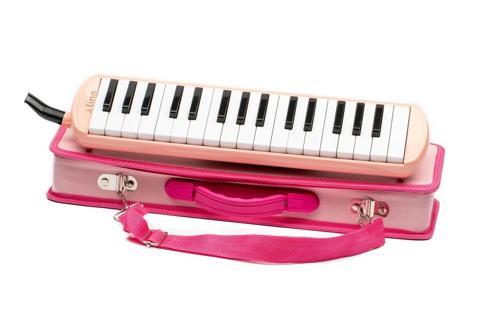 Melodika 32 Tuşlu Özel Çantalı PASTEL PEMBE