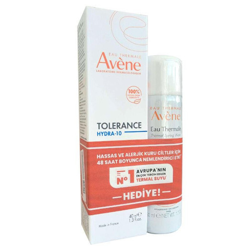 Tolerance Hydra 10 Cream 40 ml + Termal Su 50 ml