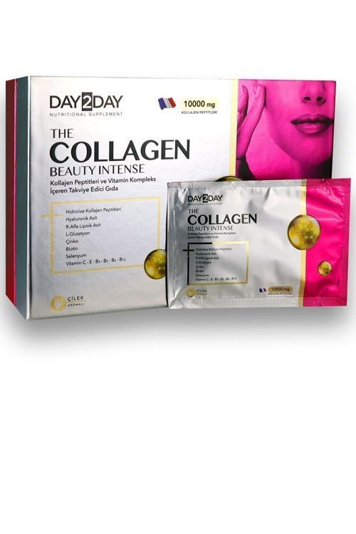 The Collagen Beauty Intense Çilek Aromalı 10000mg 30 Saşe x 12 gr