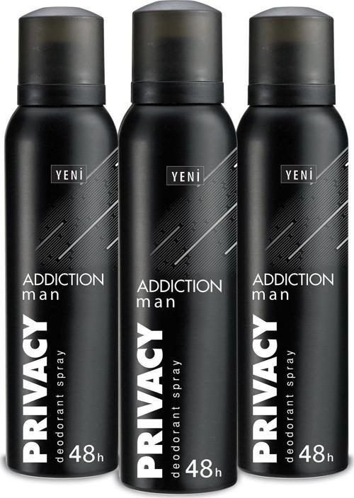 Man Addiction Erkek Deodorant 3x150ml