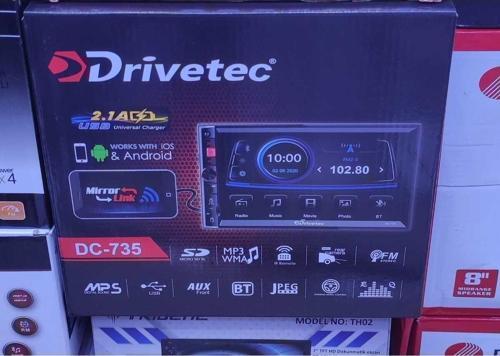 Drivitec Drivetech Dc-735 7 İnç Double Teyp Sınfının Açık Ara En İyisi