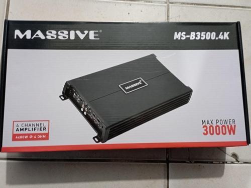 Massıve Massıve Ms-B3500.4K 4 Kanal Amfi
