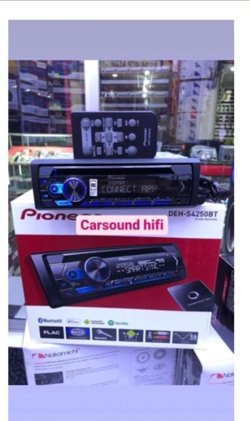 Deh-S4250Bt 2Ad Bluetoth Usb Fm Cd Iphone 2Amfı Çıkışlı 4X50 Güç 2Yıl Garantili Dijicom.
