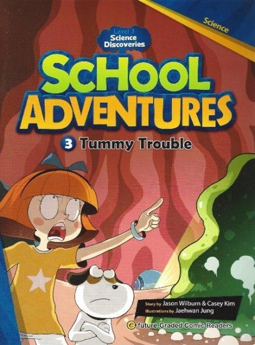 Nüans Publishing Tummy Trouble + CD (School Adventures.3)