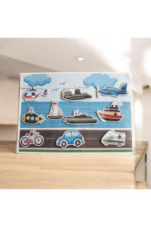 Çocuk Etkinlik Kartları Taşıtlar Etkinlik Kartları