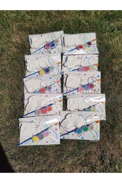 Araçlar Set/Boyayın Seti,Kendin Yap,Dıy,Doğum Günü Hediyesi, 10 Adet