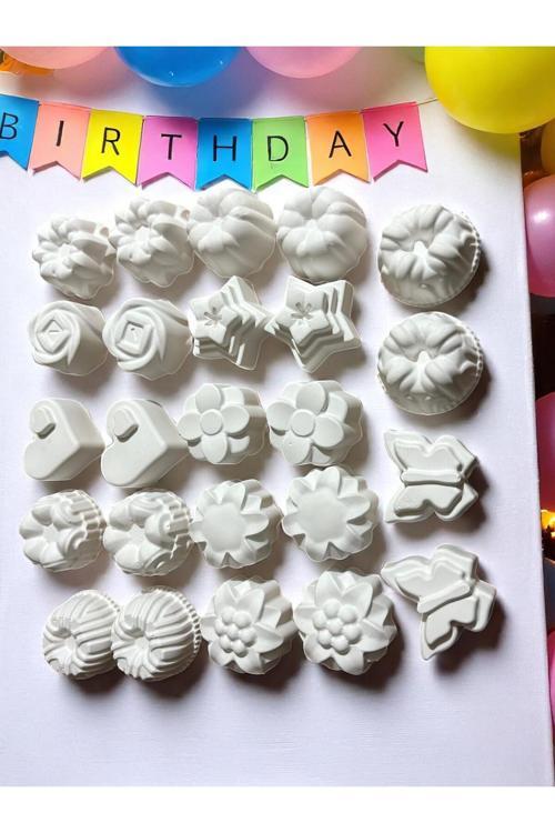 Taş Boyama Seti Anne Ve Çocuk Etkinliği El Becerisi Gelişimi Taş Boyama 24 Adet 2 Boyutlu M