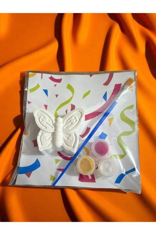 15 Adet - Kelebek / Boyayın Seti, Kendin Yap, Dıy, Doğum Günü Hediyesi,Tatil Hediyesi,