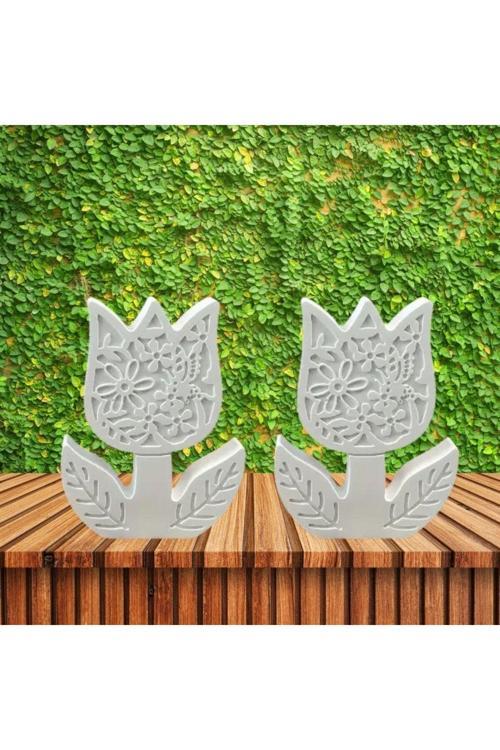 Taş Boyama Seti Anne Ve Çocuk Etkinliği El Becerisi Gelişimi Taş Boyama Dev 2 Li Lale