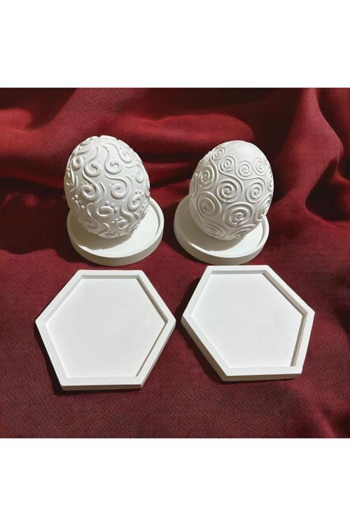 Taş Boyama Seti Yumurta, Bardak Altlığı Takı Tabağı Çocuk Etkinliği El Becerisi Etkinliği