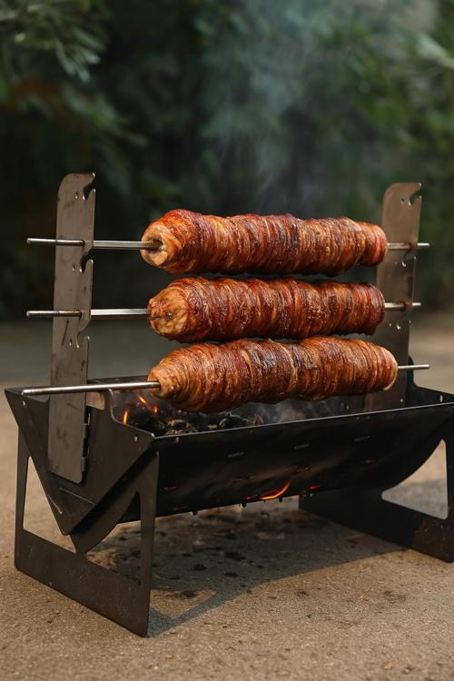 Mangal,Demonte ,Cevirme Aparatli,Cevirmeli Mangal