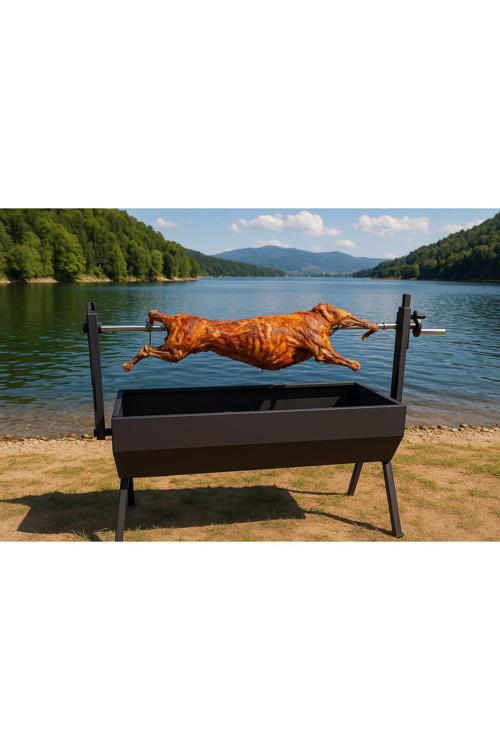 Mangal Kuzu Çevirme Mangalı