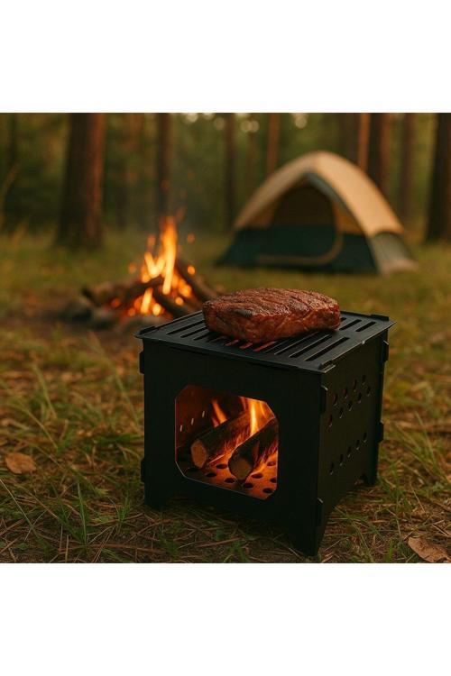 Mini Kamp Sobası ,Mangal ,Ateş Cukuru