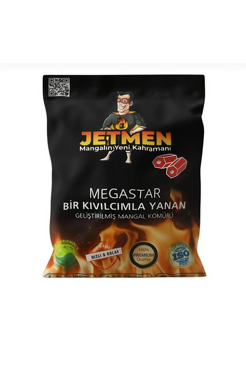 Mangal Kömürü,Kolay Yanan, Mangal Kömürü Jetmen