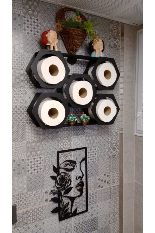 Metal Tuvalet Kağıdı Tutucu