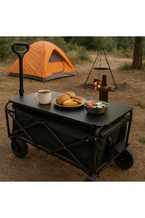 Kamp Arabası Üstü Masa Demonte Ayak Dahil