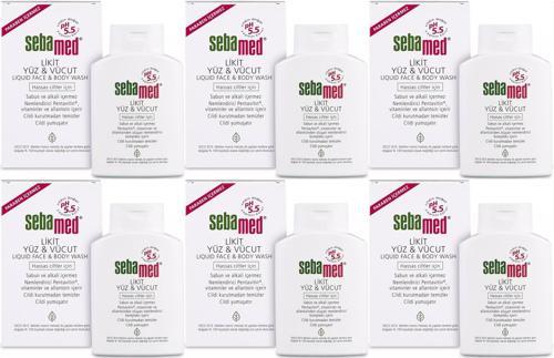 Yüz ve Vücut Temizleyici Likit 200ML (6 Lı Set)