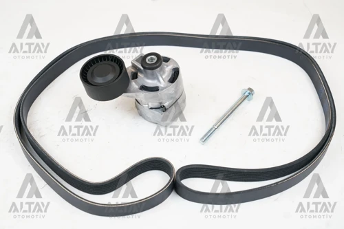 VANTİLATÖR GERGİ SETİ FORD TRANSİT 5347 KLİMASIZ (7PK2682 & APV2836) GKFD014